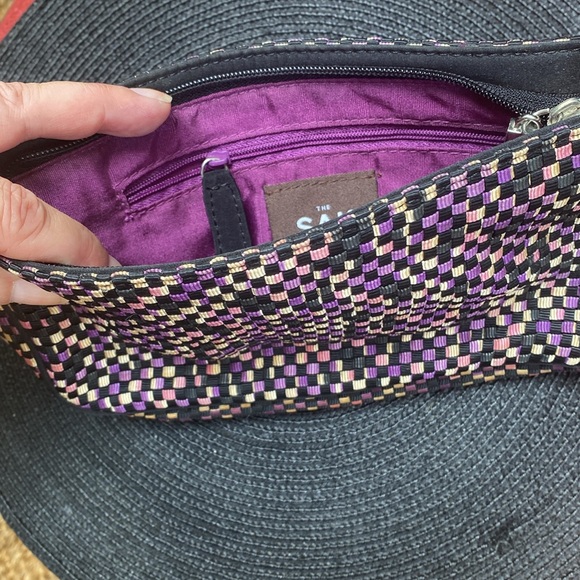 The Sak Handbags - Purple, yellow and black, the sack wristlet